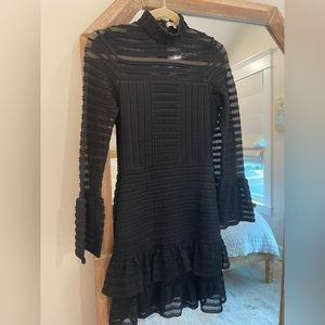 Black Parker Long Sleeve Dress